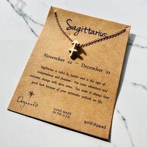 Sagittarius Astrology Sign Necklace♐️